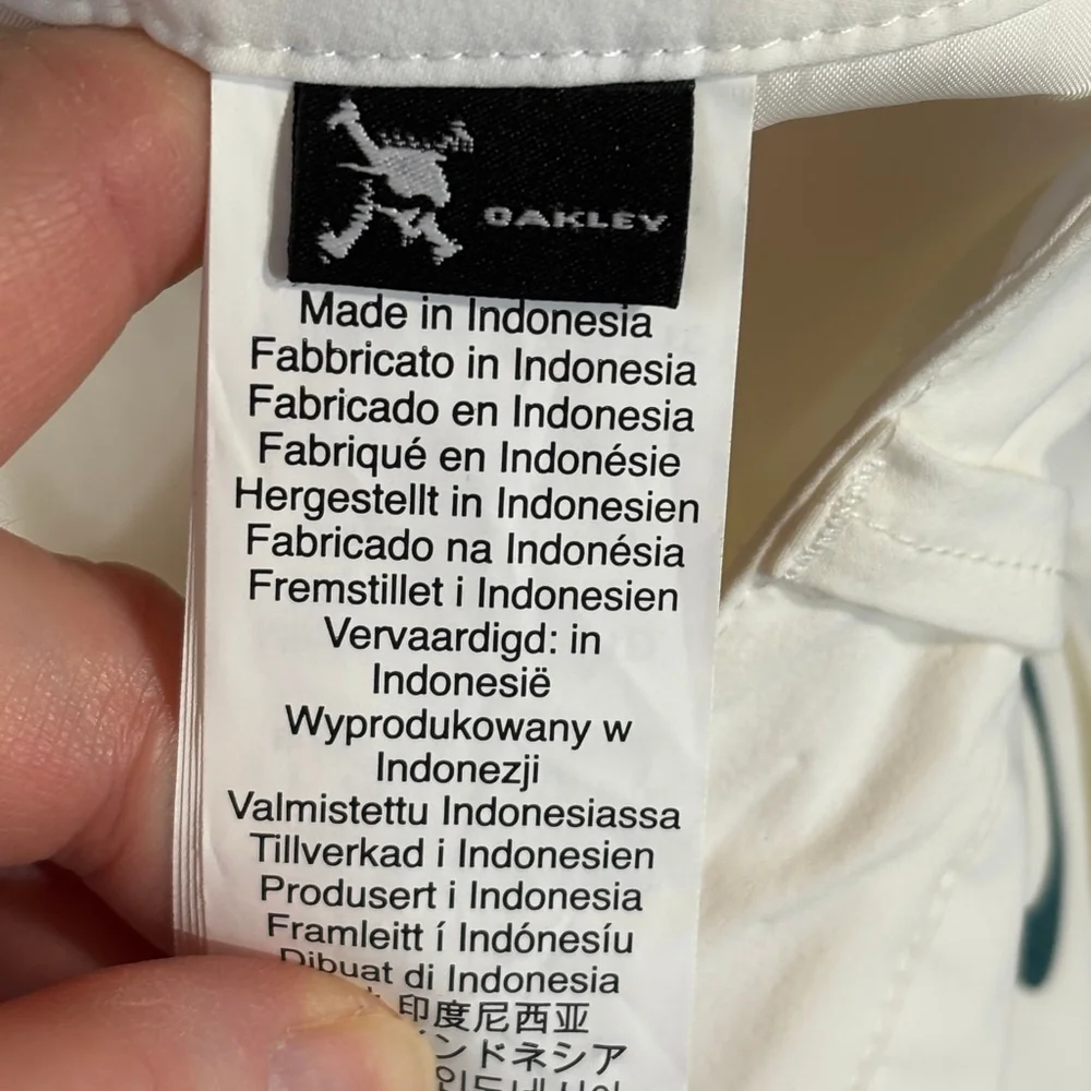 Oakley white green